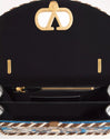 Valentino Garavani Vain Embroidered Shoulder Bag